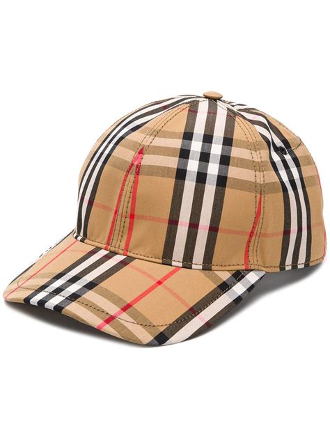 mens burberry hats|burberry technical check hat.